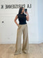 Pantalon classique taupe
