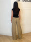 Pantalon classique taupe