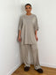 Ensemble loose taupe