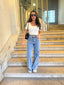 Jeans Flare 2 poches avant