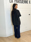 Blazer oversize noir