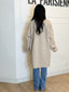 Veste en laine beige