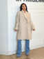 Veste en laine beige