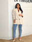 Blazer oversize beige