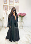 Abaya oversize à boutons