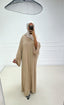 Abaya Noura taupe