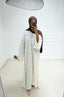 Abaya Noura blanc