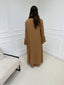 Abaya indila camel