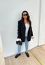 Blazer oversize noir