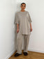 Ensemble loose taupe