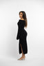 Collection Poupette : Robe col bateau noir