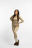 Collection Poupette : Ensemble top et pantalon beige