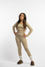 Collection Poupette : Ensemble top et pantalon beige