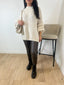 Pull mohair beige