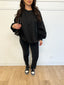 Sweat oversize noir