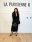 Ensemble blazer et jupe longue droite noir