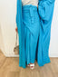 Ensemble kimono & jupe turquoise