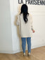 Blazer oversize beige