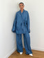 Ensemble haut cache cœur bleu jeans