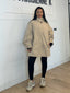 Veste trench imperméable beige