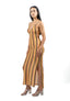 Robe longue style Missoni