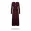 Robe Budur bordeaux