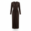 Robe Tasnim marron