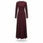 Robe Wafa bordeaux