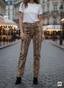 Pantalon à imprimé serpent Anisa