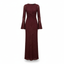 Robe bordeaux Zara