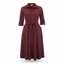 Robe Yara bordeaux