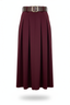 Jupe Nahla bordeaux