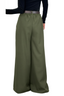 Pantalon Shatha vert olive