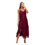 Robe Rawan bordeaux
