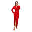 Robe Tasnim rouge