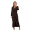 Robe Tasnim marron