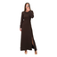 Robe Wafa marron
