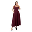Robe Zaina bordeaux