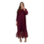 Robe bordeaux Zeina