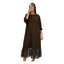 Robe marron Zaynab
