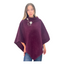 Poncho Fajr bordeaux