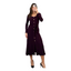 Robe Budur bordeaux