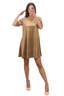 Robe Faten camel
