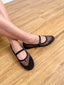 Ballerine filet noir